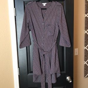 Bar III button down dress